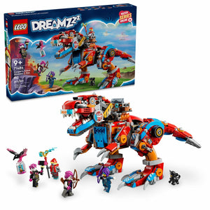 LEGO Dreamzzz Cooper’s Robot Dinosaur C-Rex Building Toys - Dinosaur Toys for Kids, Boy & Girls, Ages 9+ - Birthday Gift for Children - 71484