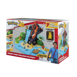 Pokemon POKÉMON Carry CASE Volcano PLAYSET
