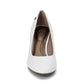LifeStride Womens Parigi Pumps White 6 M