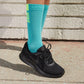 NIKE Women's Low-Top Sneaker, Black Black Barely Volt, 5