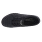 Skechers Women's Breathe Easy-Infi Knity Sneaker, Black, 9