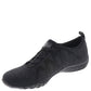 Skechers Women's Breathe Easy-Infi Knity Sneaker, Black, 7.5