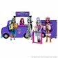 Monster High Draculaura Doll & Playset, Fangtastic Rockin’ Food Truck with Pullout Stage Transformation & 13+ Themed Accessories