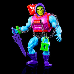Masters of the Universe Origins Action Figure with Accessories, Deluxe Dragon Blast Skeletor 5.5-in MOTU Collectible