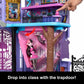 Monster High Doll House, Haunted High School Playset with 7 Play Areas & 35+ Storytelling Pieces Including Furniture & Accessories