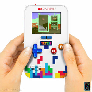 My Arcade Tetris Go Gamer : Retro Video Game, Handheld Tetris Console with 301 Games for Kids and Adults, 2.5 Inch Screen