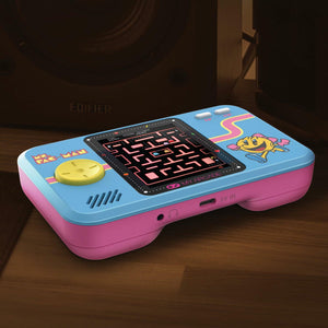 My Arcade Ms. Pac-Man Pocket Player Pro: Officially Licensed, Fun Games for Kids and Adults,Portable Video Game, 2.75" Color Display, Ergonomic Design