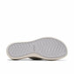 Clarks Women's Casual Slide Sandal, Silver Metallic, 7