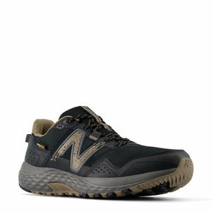 New Balance Men's 410 V8 Trail Running Shoe, Black/Magnet/Mushroom, 12 X-Wide