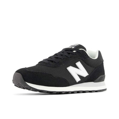New Balance Men's 515 V3 Sneaker, Black/White/Aluminum Grey, 11.5