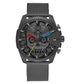 Ed Hardy Men s Gunmetal Mesh Bracelet Watch 53mm