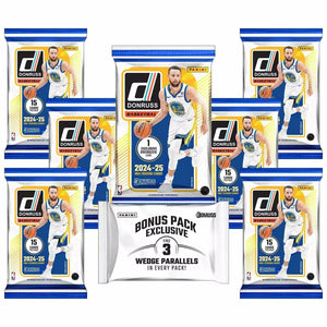 2024/25 Panini Donruss Basketball Bundle Trading Card Box (Exclusive Optic Rated Rookies Preview Disco Insert)