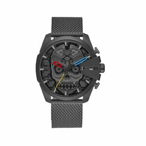 Ed Hardy Men s Gunmetal Mesh Bracelet Watch 53mm