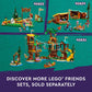 LEGO Friends Adventure Camp Water Sports Outdoor Toy Building Set, Pretend Play Gift Idea for Girls and Boys Ages 7 Years and Up, Camping Toy with 3 Mini Doll Characters and a Bear Figure, 42626