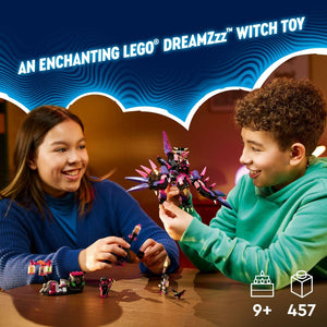 LEGO DREAMZzz The Never Witch’s Nightmare Creatures, Fantasy Animal Kids' Toy, Build a Mech, Wolf or Raven Figure, Building Toy with 5 Minifigures, for 9 Year Old Boys and Girls, 71483