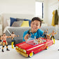 Mattel WWE Action Figure & Toy Vehicle Set, Rey Mysterio Main Event Figure & Lucha Low Rider Car with Launching Action & Hydraulics