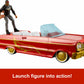 Mattel WWE Action Figure & Toy Vehicle Set, Rey Mysterio Main Event Figure & Lucha Low Rider Car with Launching Action & Hydraulics