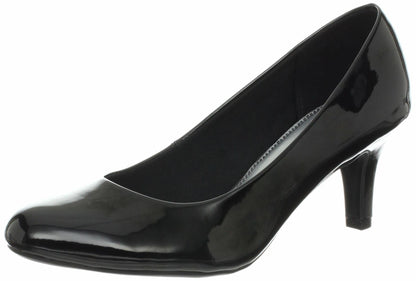 LifeStride Womens Parigi Pumps Black Patent 11 M