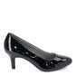 LifeStride Womens Parigi Pumps Black Patent 11 M