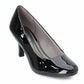 LifeStride Womens Parigi Pumps Black Patent 11 M