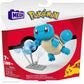 Mega Pokémon Building Toys Set Build & Show Squirtle with 199 Pieces, Articulated and Poseable, 4 Inches Tall, for Kids