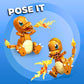 MEGA Pokémon Building Toys Set, Build & Show Charmander with 180 Pieces, 4 Inches Tall, for Kids
