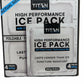 Titan Deep Freeze Combo Pack - High Performance Ice Packs for Long-Lasting Cooling, 4 x 600g & 4 x 250g, Silver