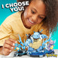 MEGA Pokémon Action Figure Building Toys for Kids, Squirtle Evolution Set with 379 Pieces, 3 Characters, Wartortle and Blastoise