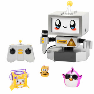 LankyBox LankyBot Mystery RC Mystery RC with Surprise Toys to Discover Inside, Officially Licensed Merch
