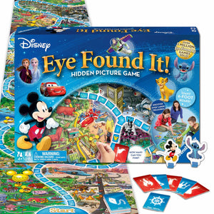 Ravensburger Disney Eye Found It - Hidden Picture Search Board Game - Learning Fun with Disney Favorites - Ages 4+