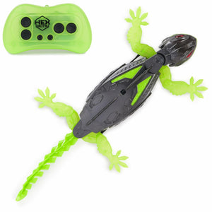 HEX BOTS - WALLCRAWLER Gecko: Lagarto GECO Wall Climber - Rechargeable Remote Control Robot - 6070281 - Gift for 4 Years + - Children's Toys 4 Years +