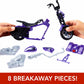 Mattel WWE Wrekkin' Slamcycle Vehicle & Figure Playset with Toy Motorcycle & Undertaker 6-inch Collectible, Launching Action & Breakaway Parts