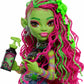 Monster High Venus McFlytrap Doll with Plant Monster Pet Cat Chewlian and Accessories Like Backpack, Notebook, Snacks and More