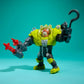 Mattel Street Sharks Action Figure with Spring-Fired Speargun Accessory, Dr Piranoid Collectible Toy Inspired by 90s TV Villain, 6-Inch