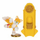 AKEDO Sonic The Hedgehog Versus Pack with Tails and Shadow, Mini Collectable Battling Action Warriors, 2.25 Inches Tall, Contains 2 Battle Controllers