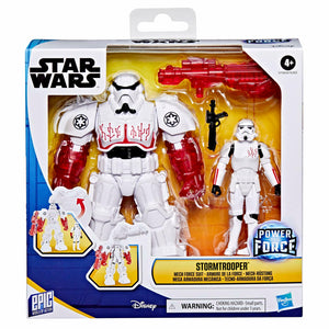 STAR WARS Epic World of Action Stormtrooper Mech Force Suit, 6.5-Inch Mech Suit & 4-Inch Action Figure, Toys for Boys & Girls Ages 4+