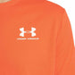 Under Armour Men's Sportstyle Left Chest Short-Sleeve T-Shirt, (847) Fire / / White, X-Large