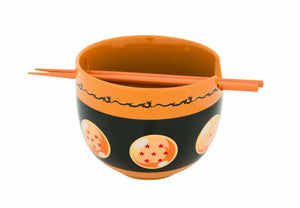 Culture Fly Dragon Ball - Ramen Bowl Bundle Set with Ramen Bowl, Spoon, and Chopsticks