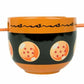 Culture Fly Dragon Ball - Ramen Bowl Bundle Set with Ramen Bowl, Spoon, and Chopsticks