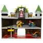 Super Mario Nintendo Deluxe Bowser's Castle Playset with 2.5" Exclusive Articulated Bowser Action Figure, Interactive Play Set with Authentic in-Game Sounds