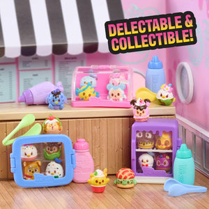 Just Play Disney Munchlings Mini Munch Displays, 7-Piece Color Change Figure Set, Blind Box, Kids Toys for Ages 3 Up