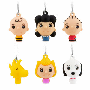 Hallmark Peanuts Mini Christmas Ornaments, Shatterproof, Set of 6