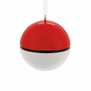Hallmark Pokémon Poké Ball Christmas Ornament, Metal