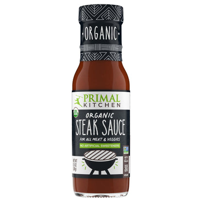 Primal Kitchen Organic Steak Sauce and Marinade, 8.5 OZ