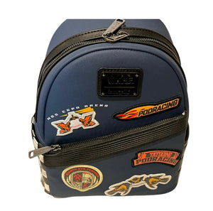 New LOUNGEFLY Star Wars Podracing Patches Mini Hard Tag Backpack  New w/ Tags