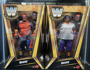 SEALED Mattel WWE Elite Legends Series 26 CHASE Rosey Wrestling Figure Lot.