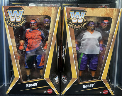 SEALED Mattel WWE Elite Legends Series 26 CHASE Rosey Wrestling Figure Lot.