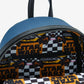 New LOUNGEFLY Star Wars Podracing Patches Mini Hard Tag Backpack  New w/ Tags