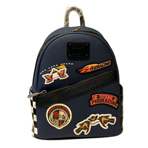 New LOUNGEFLY Star Wars Podracing Patches Mini Hard Tag Backpack  New w/ Tags