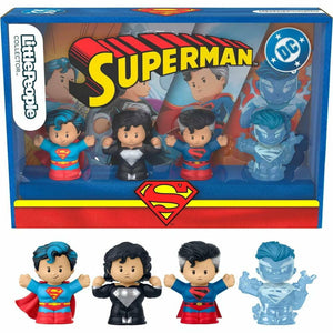 Little People Superman Through The Ages Mini Figure